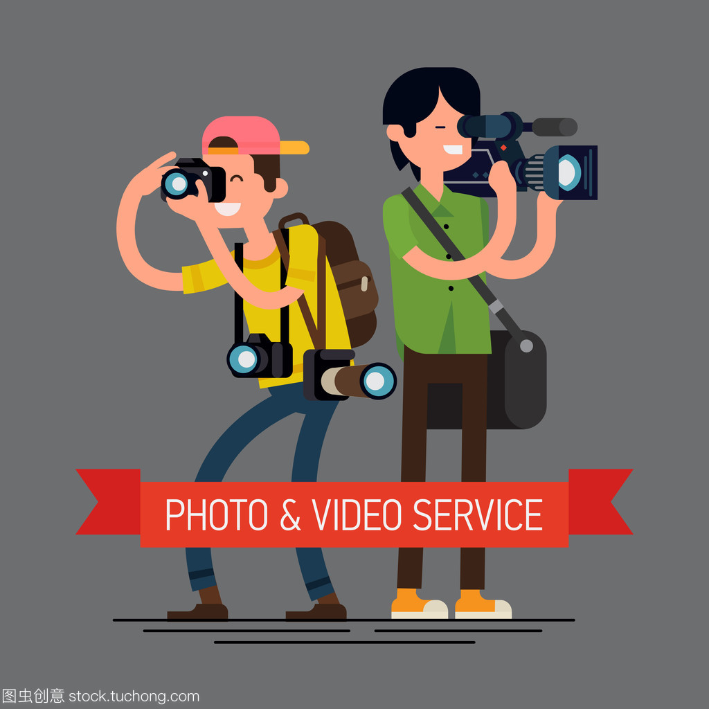 酷的攝影師與攝像師 捕捉瞬間，創(chuàng)造永恒